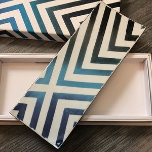 Christian Lacroix porcelain desk letter tray